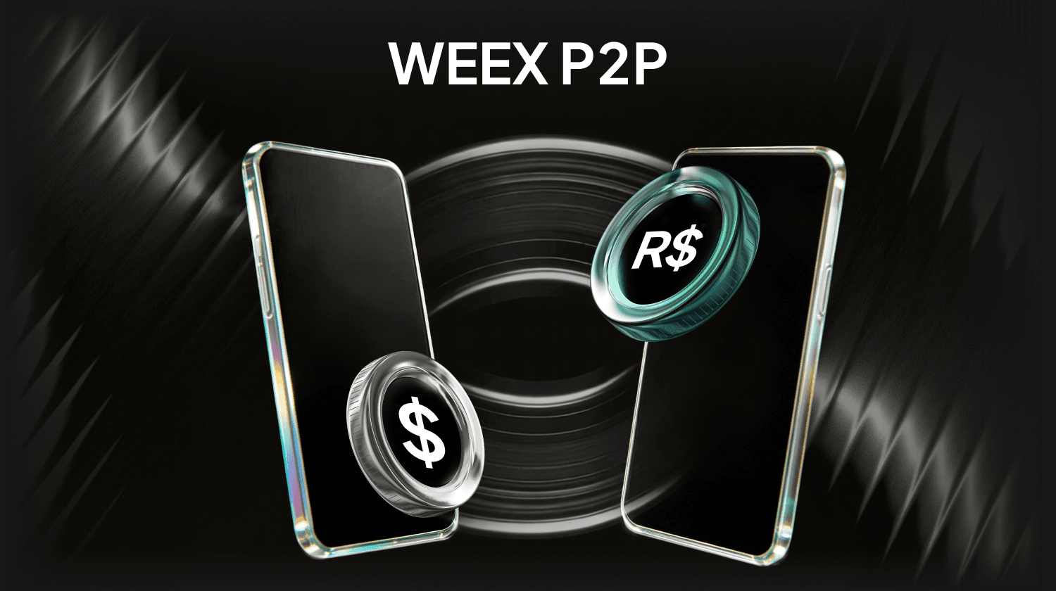 在 WEEX P2P 上使用 Pix 购买 USDC – 0 手续费及 24/7 BRL 广告