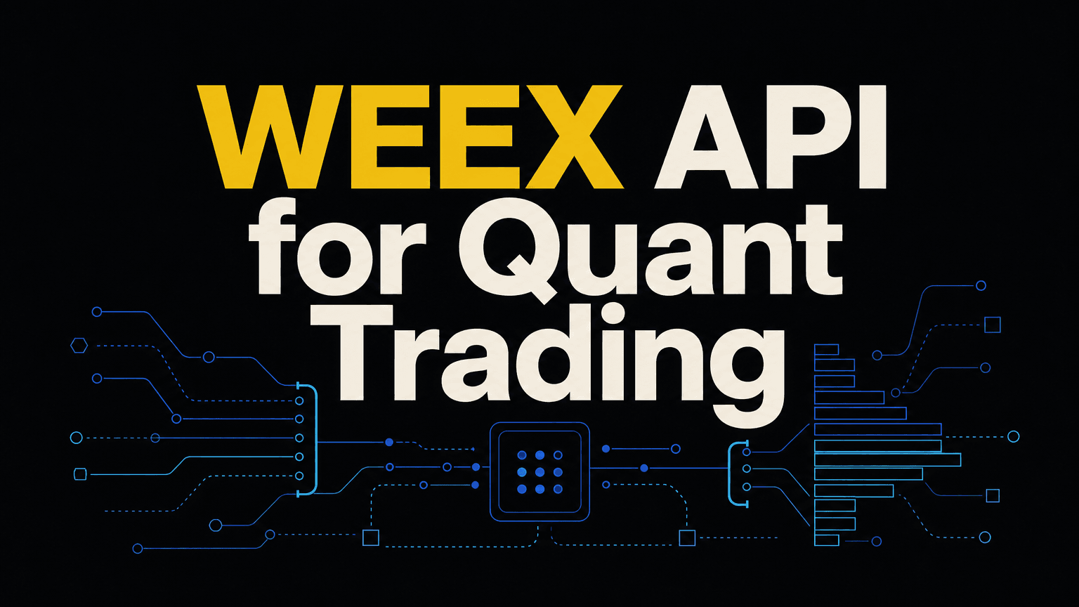 WEEX API量化交易：应用场景、市场数据与自动化交易