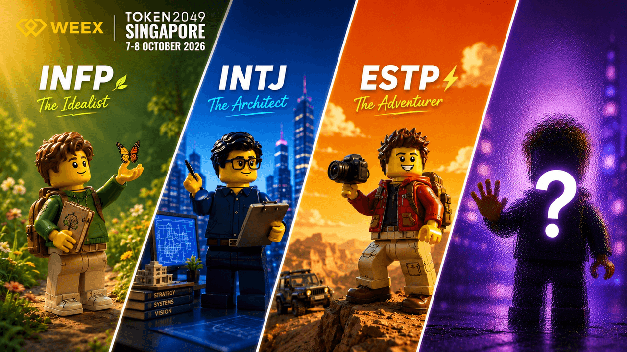INFP 理想主义者 / INTJ 建筑师 / ESTP 冒险家" 现场性格测试活动